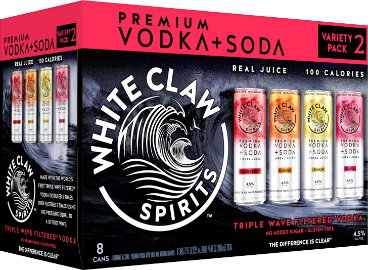 White Claw Vodka + Soda Variety Pack #2