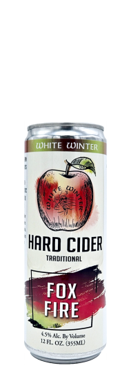 White Winter Hard Cider Fox Fire