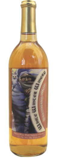 White Winter Strawberry Mead
