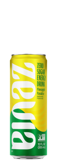 Zevia Zero Calorie Energy Pineapple Paradise